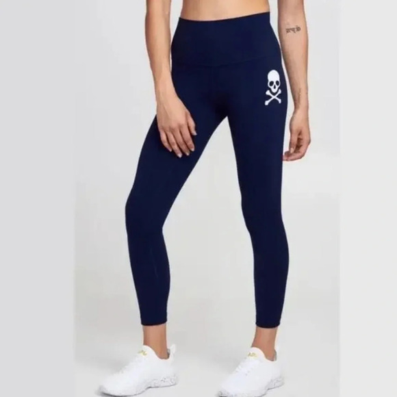 LULULEMON Soul Cycle Wunder Under High-Rise Tight Leggings True Navy 10 - Picture 1 of 5